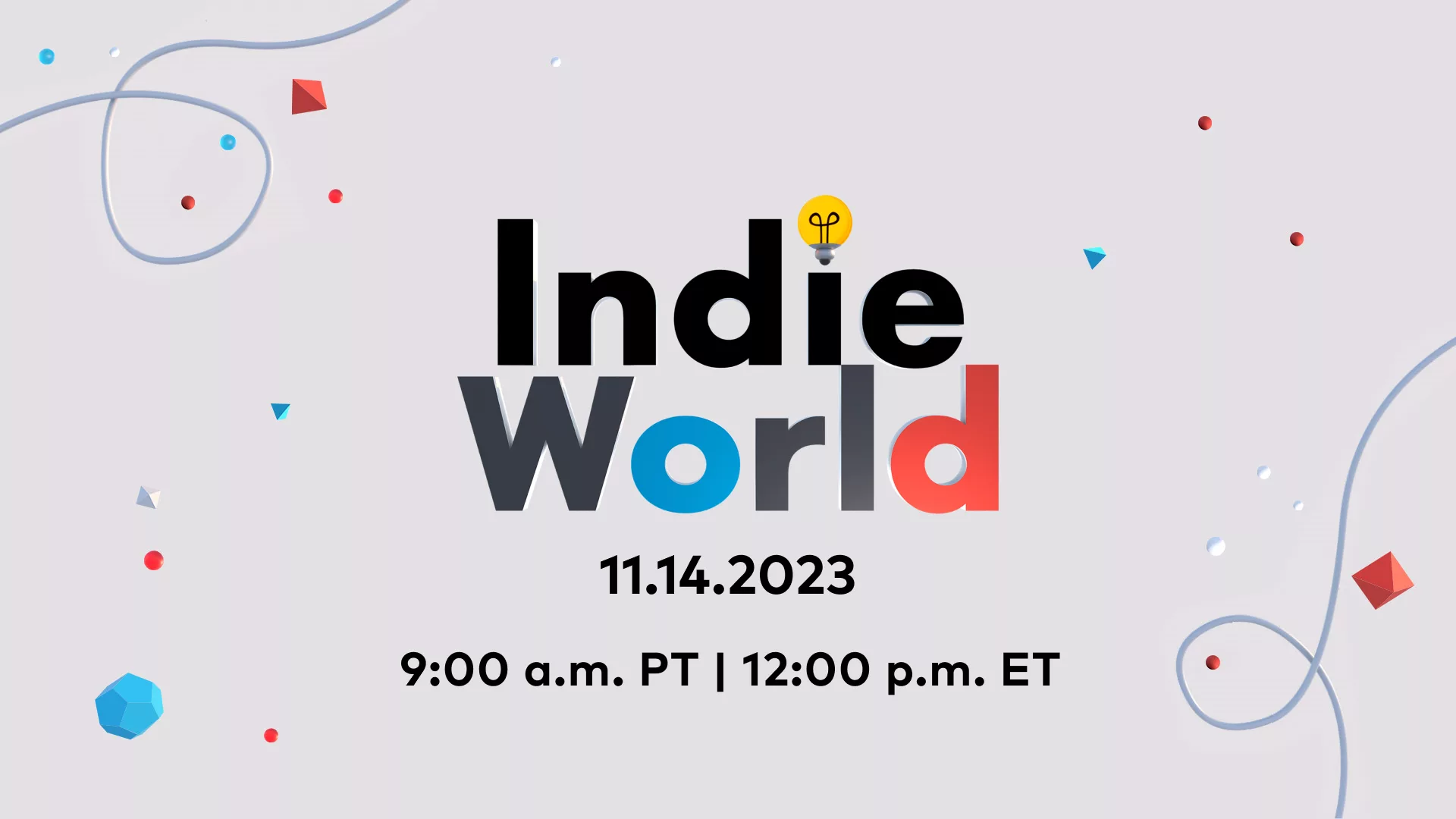 Nintendo Announces ‘Indie World Showcase’ for Tomorrow